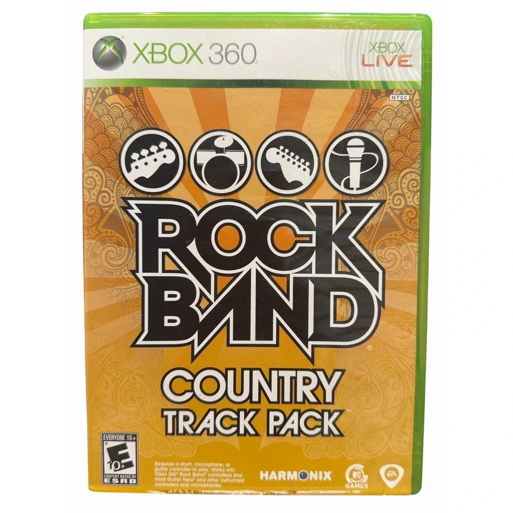 Rock Band Country Track Pack (Xbox 360) With Manual
